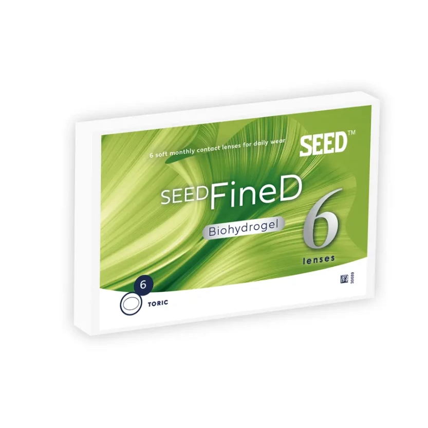 Seed Monthly Fine Toric (6-pack, -8.00, -2.75, 10°)